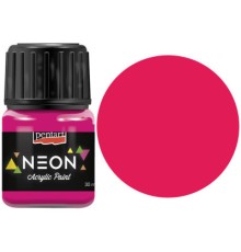 Акрилові фарби Pentart Neon, Рожева, 30 мл (5997412761320)