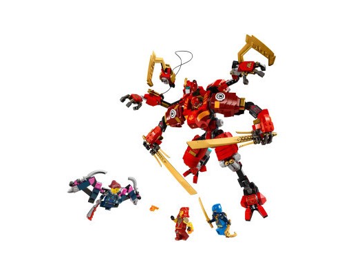 Конструктор LEGO Ninjago Робот-скелелаз ніндзя Кай 623 деталі (71812)