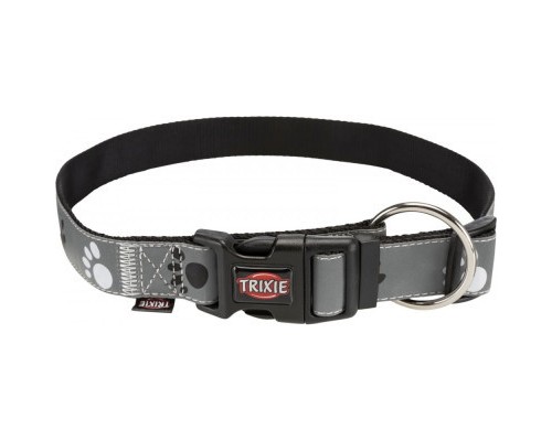 Нашийник для тварин Trixie Silver Reflect світловідбиваючий L-XL: 40-65 см/25 мм сірий (4011905122243)
