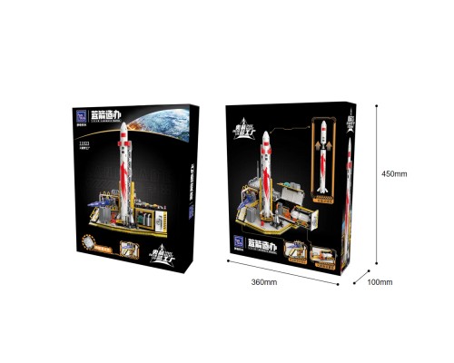 Конструктор Pantasy Joyside Series LANDSPACE - Лабораторія космічної ракети мрії (11023)