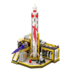 Конструктор Pantasy Joyside Series LANDSPACE - Лабораторія космічної ракети мрії (11023)