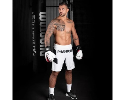 Боксерські рукавички Phantom Fight Squad Weiss White 16 унцій (PHBG2218-16)