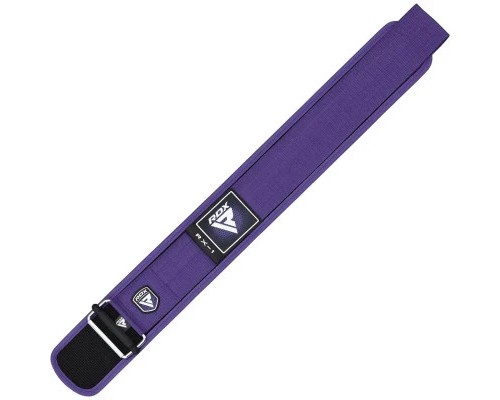 Атлетичний пояс RDX RX1 Weight Lifting Belt Purple XS (WBS-RX1PR-XS)