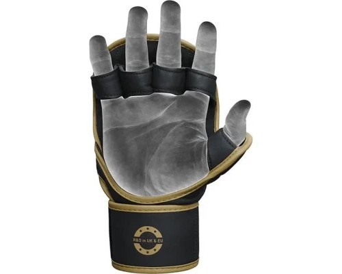 Рукавички для MMA RDX F6 Kara Matte Golden Plus L/XL (GSR-F6MGL-L/XL+)