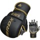 Рукавички для MMA RDX F6 Kara Matte Golden Plus L/XL (GSR-F6MGL-L/XL+)