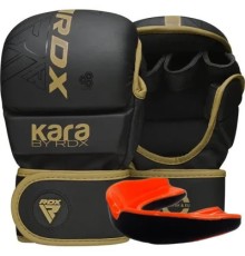 Рукавички для MMA RDX F6 Kara Matte Golden Plus L/XL (GSR-F6MGL-L/XL+)