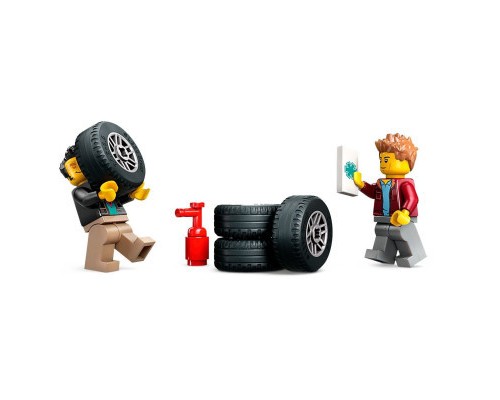 Конструктор LEGO City Вантажівка-транспортер зі спортивними авто (60408)