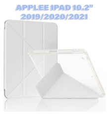 Чохол до планшета BeCover Ultra Slim Origami Transparent Apple Pencil Apple iPad 10.2 2019/2020/2021 Gray (711099)