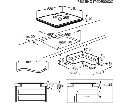 Варочна поверхня AEG IKE64441IB