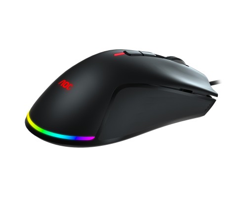 Мишка AOC GM530 RGB PMW3389 Kailh switch USB Black (GM530B)