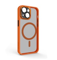 Чохол до мобільного телефона Armorstandart Unit MagSafe SE Apple iPhone 13 Orange Black (ARM75377)