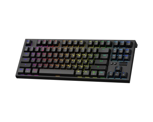 Клавіатура GamePro MK180B Hot-Swap Red Swich RGB USB UA Black (MK180B)