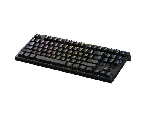 Клавіатура GamePro MK180B Hot-Swap Red Swich RGB USB UA Black (MK180B)
