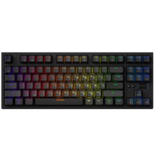 Клавіатура GamePro MK180B Hot-Swap Red Swich RGB USB UA Black (MK180B)