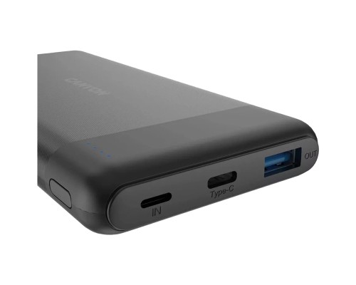 Батарея універсальна Canyon PB-109 10000 mAh PD/18W QC/3.0/20W Black (CNE-CPB1009B) 