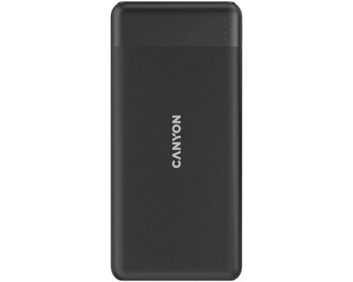 Батарея універсальна Canyon PB-109 10000 mAh PD/18W QC/3.0/20W Black (CNE-CPB1009B) 