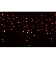 Гірлянда Delux Icicle 120LED 2x0.9m червоний/чорний IP44 EN (90009069)
