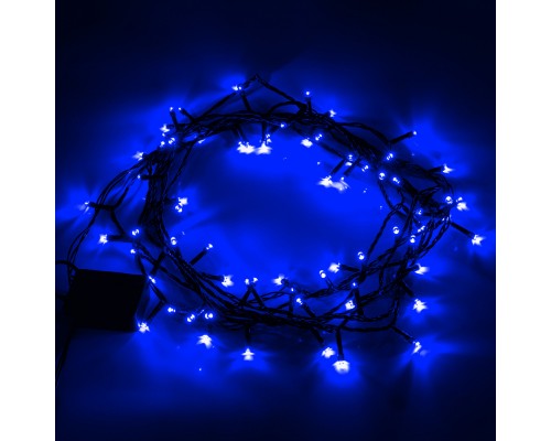 Гірлянда YES! Fun Нитка 70 LED Синя 4.9 м 8 режимів миготіння (974843)