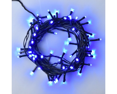 Гірлянда YES! Fun Нитка 70 LED Синя 4.9 м 8 режимів миготіння (974843)