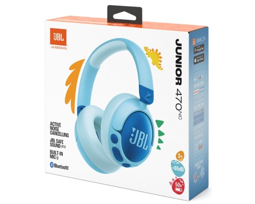 Навушники JBL JR 470 NC Blue (JBLJR470NCBLU)