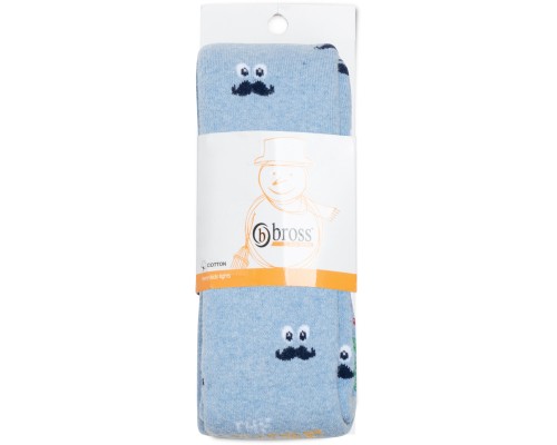 Колготки дитячі Bross махрові (12651-5-lightblue)