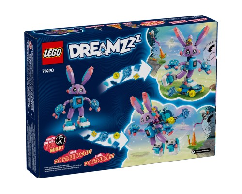 Конструктор LEGO DREAMZzz Іззі та Бунчуро, ігровий кролик (71490)