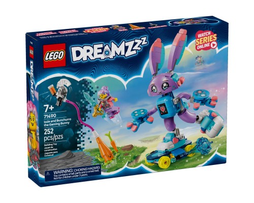 Конструктор LEGO DREAMZzz Іззі та Бунчуро, ігровий кролик (71490)