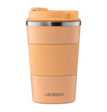 Термокружка Ardesto Urban Peach Fuzz 380мл, нержавіюча сталь (AR2638PF)