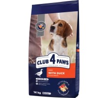 Сухий корм для собак Club 4 Paws Преміум Для середніх порід З качкою 14 кг (4820269143043)