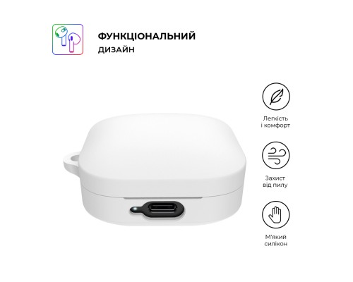 Чохол для навушників Armorstandart Hang Case для Xiaomi Redmi Buds 6 Active White (ARM81091)
