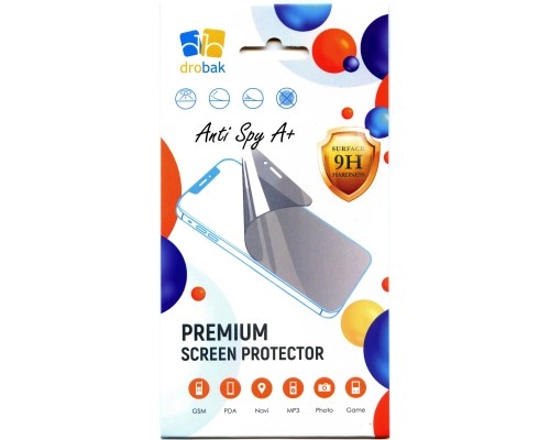 Скло захисне Drobak Anty Spy Samsung Galaxy A06 (Black) (383855)