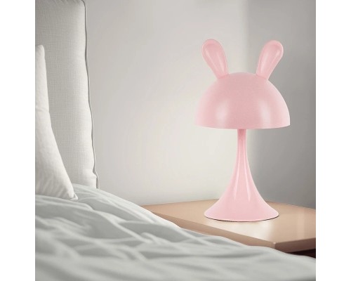 Нічник Kite Світильник LED з акумулятором Simple Bunny, рожевий (K25-317-1-2)