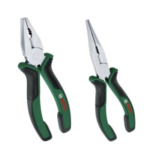 Плоскогубці Bosch набір 2 шт, комбіновані, подовжені (1.600.A02.75H)