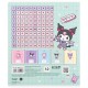 Зошит Kite Kuromi, 12 аркушів, клітинка (HK25-232-4)