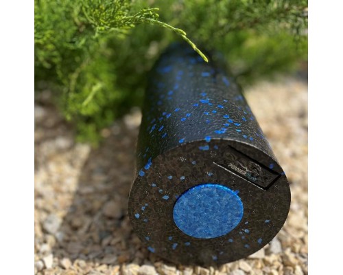Масажний ролик PowerPlay PP-4348 2 in 1 EPP Foam Roller 33x14см Чорно/Синій (PP_4348_Blue_(33*14))