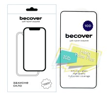 Скло захисне BeCover HMD Pulse Plus 10D Black (713172)