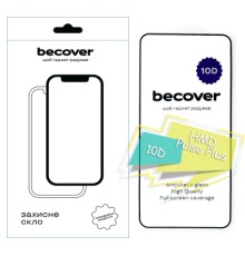 Скло захисне BeCover HMD Pulse Plus 10D Black (713172)