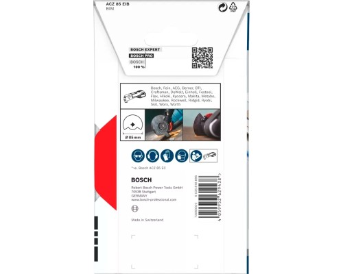 Диск пильний Bosch PRO StarlockBIM Wood Met ACZ85EB (2.608.669.086)