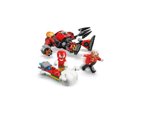 Конструктор LEGO Sonic Knuckles vs. Dr. Eggman Egg Crusher Mech (77005)