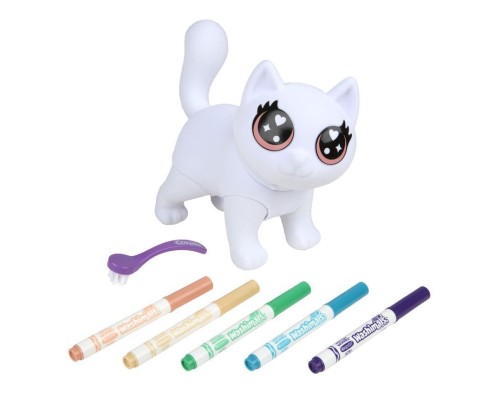 Набір для творчості Crayola Washimals Котик- велетень, з фломастерами 5 шт (74-7518)