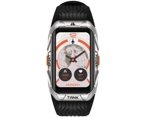 Смарт-годинник KOSPET Tank X2 ULTRA SILVER (6974958250753)