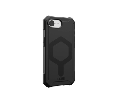 Чохол до мобільного телефона UAG iPhone 16E (4th Gen, 2025) Essential Armor MagSafe Black (114496114040)