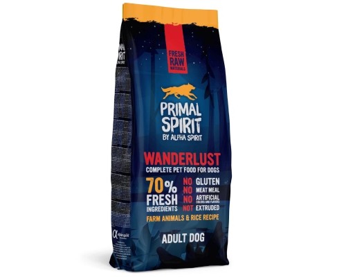 Сухий корм для собак Alpha Spirit Primal Wanderlust 12 кг (8436586310813)