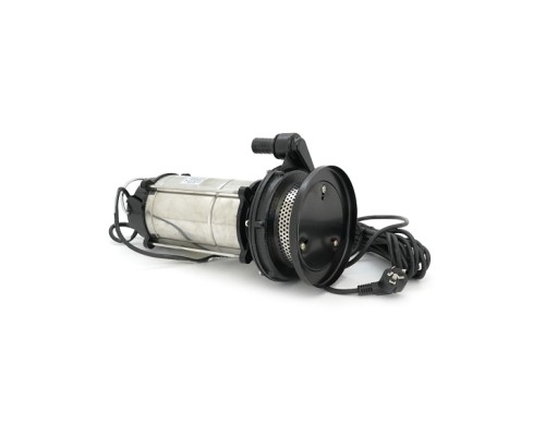 Заглибний насос Voltronic 1500W, 220V, до 3 м³/год, підйом до 28 м, 25мм, INOX, 415х200х235 мм, 11.880 кг. + перехідник (YT-P-1500-28)