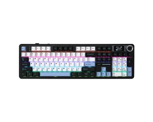 Клавіатура Aula F108 Pro Wireless/Bluetooth UA Black/Blue (6978080501295)