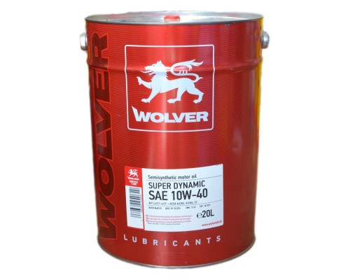 Моторна олива Wolver Super Dinamic 10W-40 20л (4260360940620)