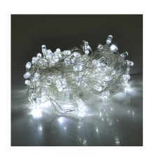 Гірлянда Voltronic Штора-Конус White 120LED, 8 режимів, 3х0,3 метра, прозора, BOX (DT-2025/S120SW)