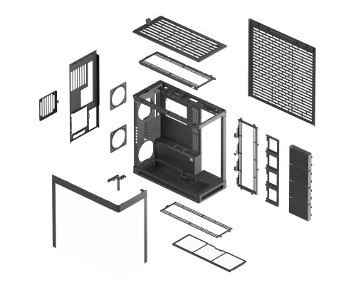 Корпус HAVN HS 420 Base Edition Black (HVN-CA-HS420-06)