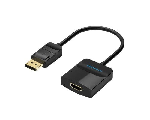 Перехідник DP to HDMI Converter 0.15M Black VENTION (HBGBB)