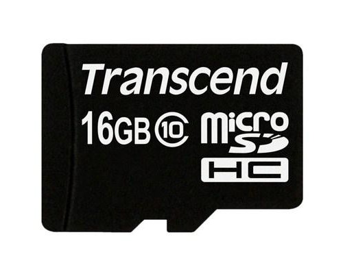 Карта пам'яті Transcend 16Gb microSDHC class 10 (TS16GUSDC10)